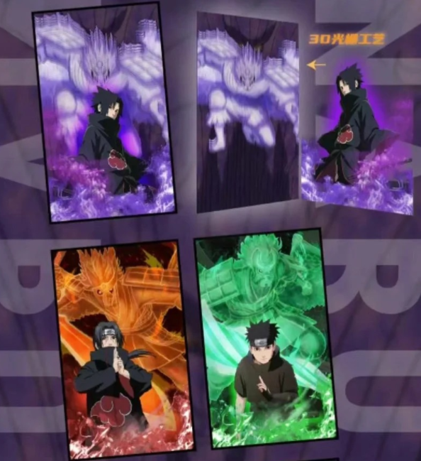 [Ying Hui]NARUTO  Collectible Cards with High - quality
