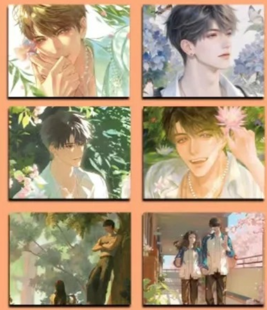 【Han Qu】Love and Deepspace  Collectible Cards with High - quality