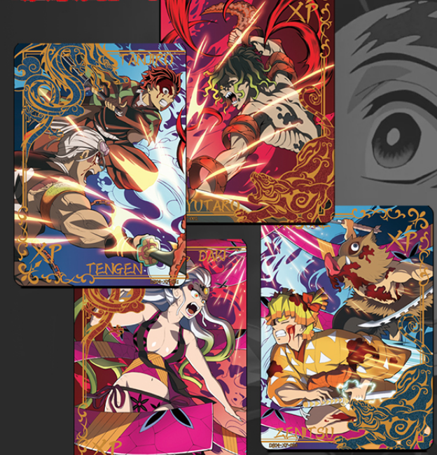 【DS-04 Muster】]Demon Slayer Collector's Card rarecards unboxing card game