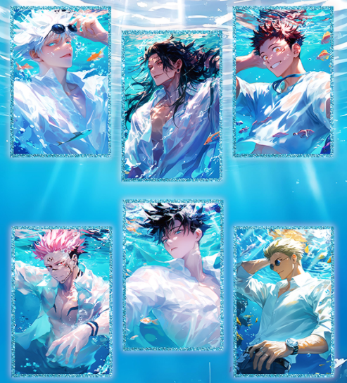 【Su Guang】Jujutsu Kaisen Gojo Satoru Fushigumi Collection Card