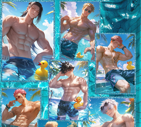 【Su Guang】Jujutsu Kaisen Gojo Satoru Fushigumi Collection Card