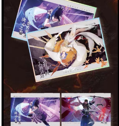 【MO KA】 NARUTO Collectible Cards with High - quality