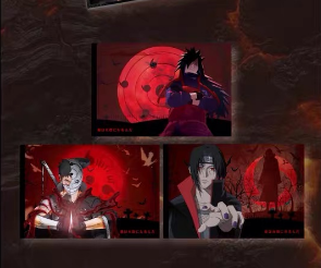 【MO KA】 NARUTO Collectible Cards with High - quality