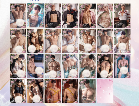 【LING MENG】Love and Deepspace  Collectible Cards