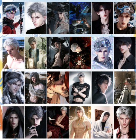 【OU RUI】Love and Deepspace  Collectible Cards