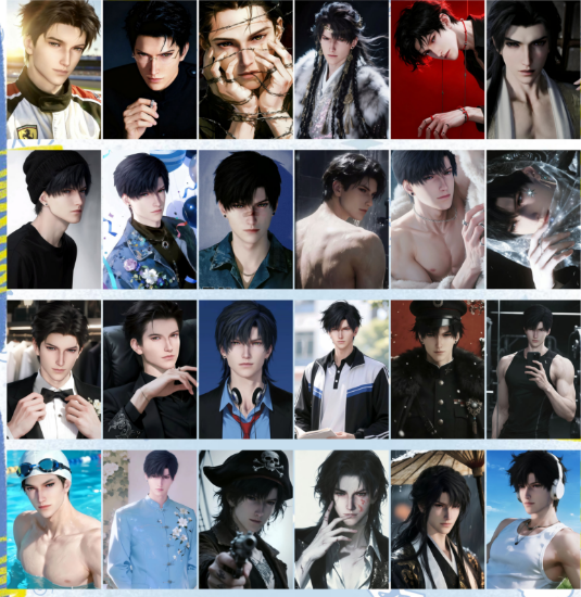 【OU RUI】Love and Deepspace  Collectible Cards