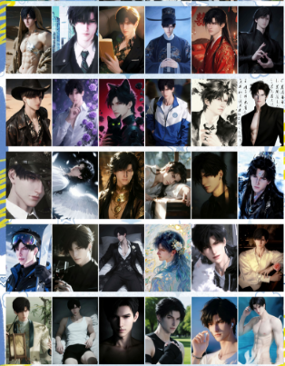 【OU RUI】Love and Deepspace  Collectible Cards