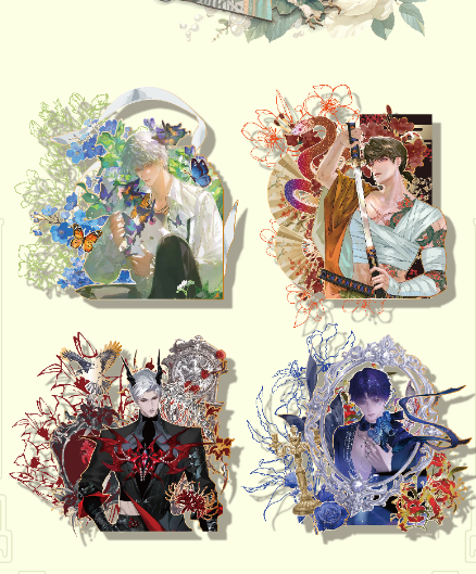 【Qing Si】Love and Deepspace  Collectible Cards