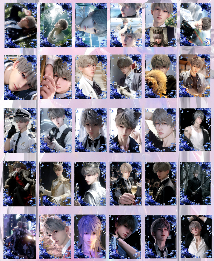 【JU GUANG】Love and Deepspace  Collectible Cards with High - quality and Rare Designs spades master - card game