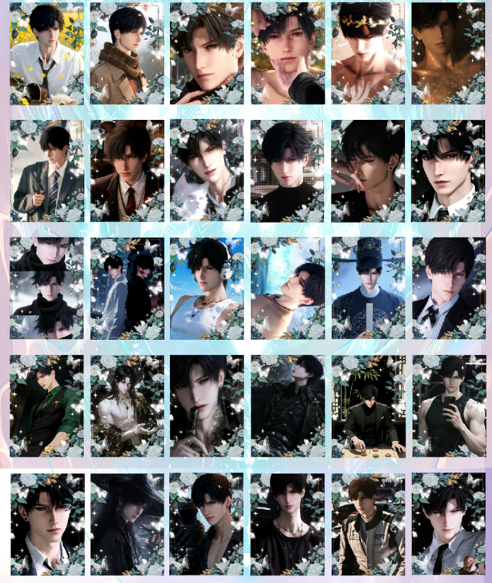 【JU GUANG】Love and Deepspace  Collectible Cards with High - quality and Rare Designs spades master - card game