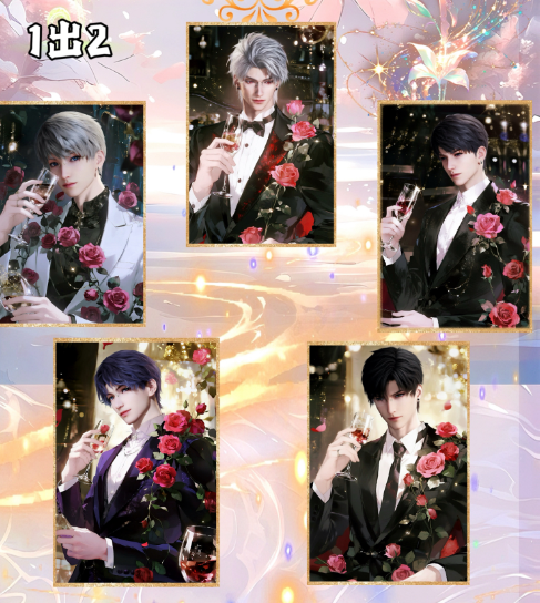 【JU GUANG】Love and Deepspace  Collectible Cards with High - quality and Rare Designs spades master - card game