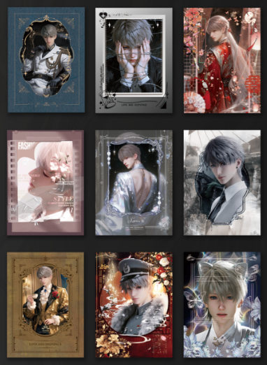 【RUI LIN】Love and Deepspace  Collectible Cards