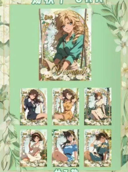 Detective Conan  Collectible  Cards spades master - card game