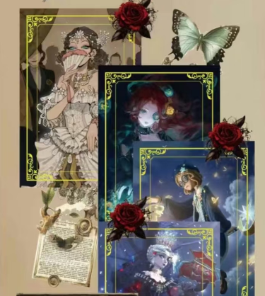 Identity V  Collectible  Cards spades master - card game