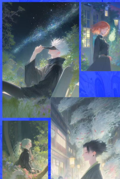 【qing Hua】 Jujutsu Kaisen Merch Collectible Cards