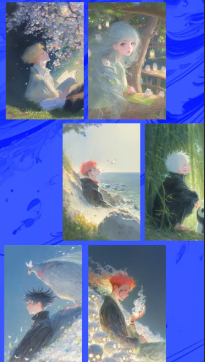 【qing Hua】 Jujutsu Kaisen Merch Collectible Cards