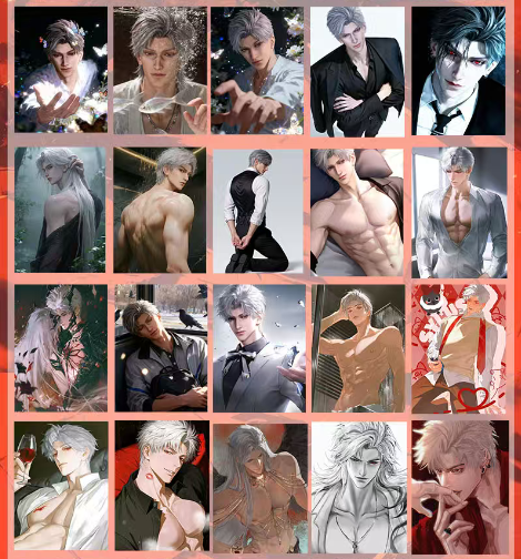 【pang da】Love and DeepSpace Mini Card Qin Che's Secret Pact Compact Collectible Card